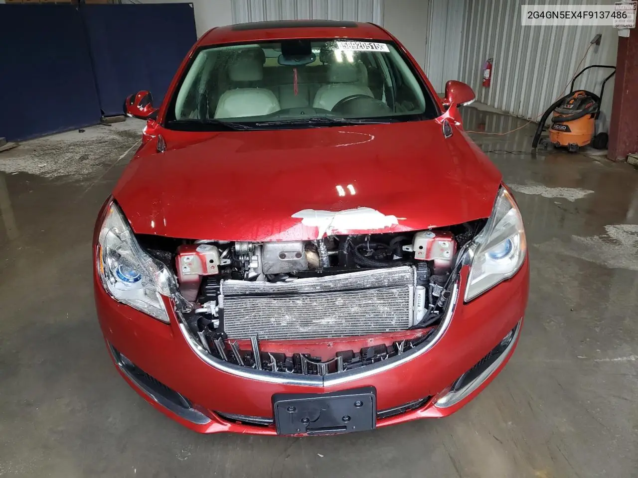 2015 Buick Regal Premium VIN: 2G4GN5EX4F9137486 Lot: 58920515