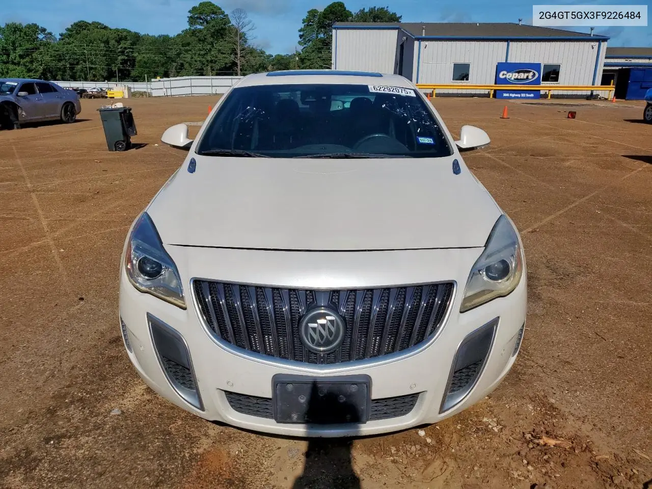 2015 Buick Regal Gs VIN: 2G4GT5GX3F9226484 Lot: 62292075