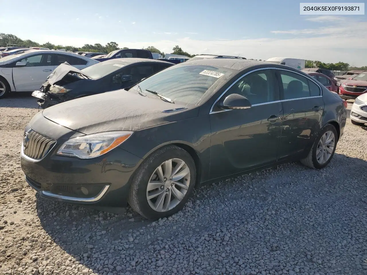 2015 Buick Regal VIN: 2G4GK5EX0F9193871 Lot: 63324785