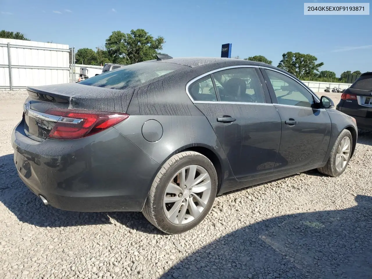2015 Buick Regal VIN: 2G4GK5EX0F9193871 Lot: 63324785