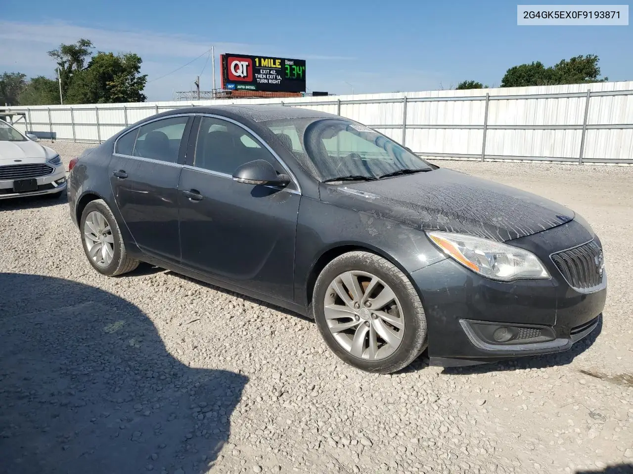 2015 Buick Regal VIN: 2G4GK5EX0F9193871 Lot: 63324785