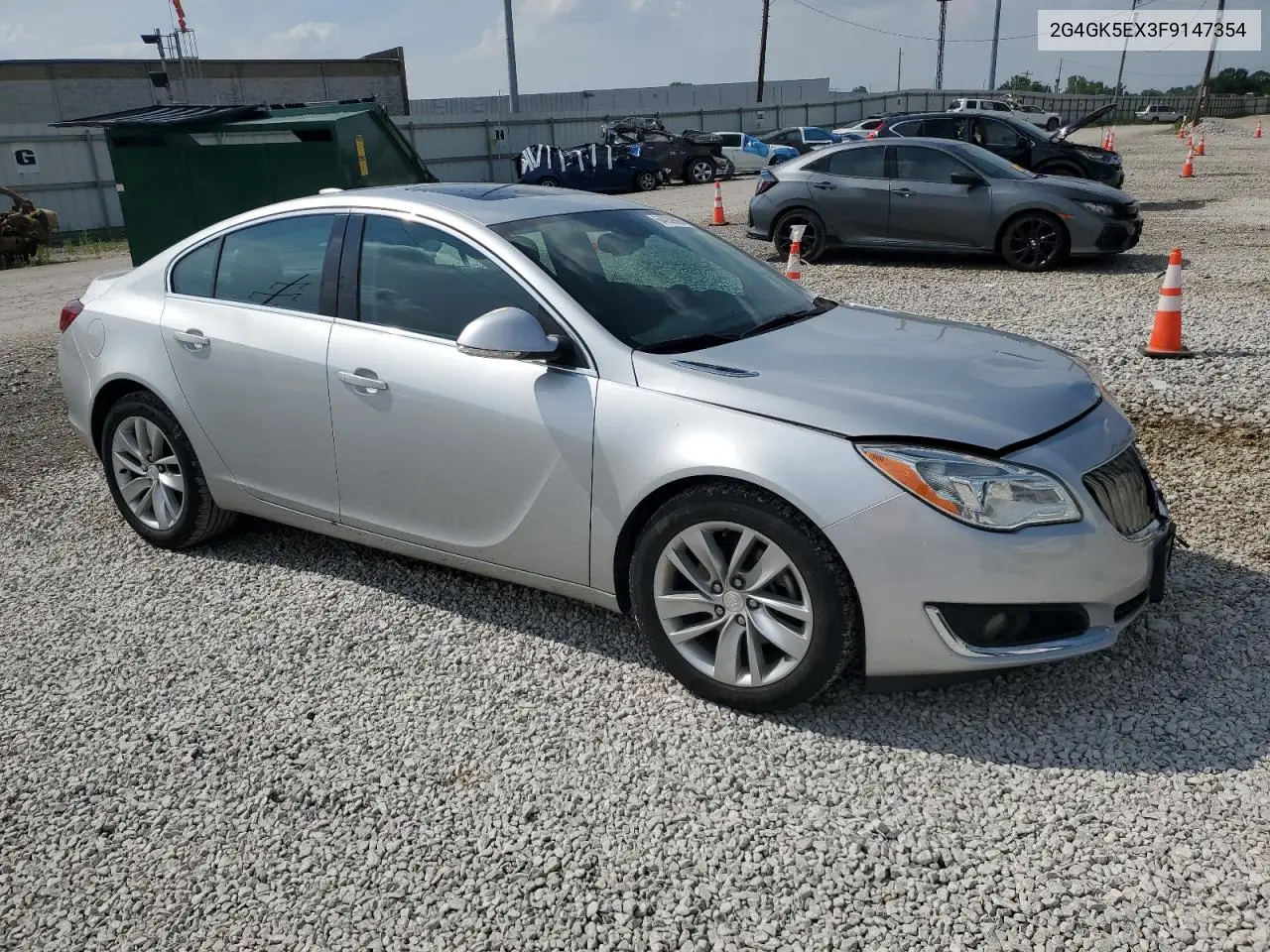 2015 Buick Regal VIN: 2G4GK5EX3F9147354 Lot: 64939885