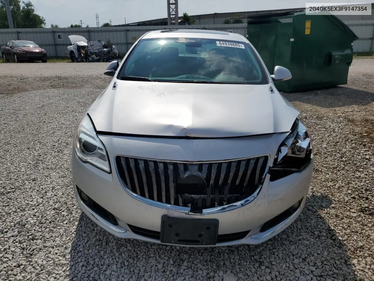 2015 Buick Regal VIN: 2G4GK5EX3F9147354 Lot: 64939885