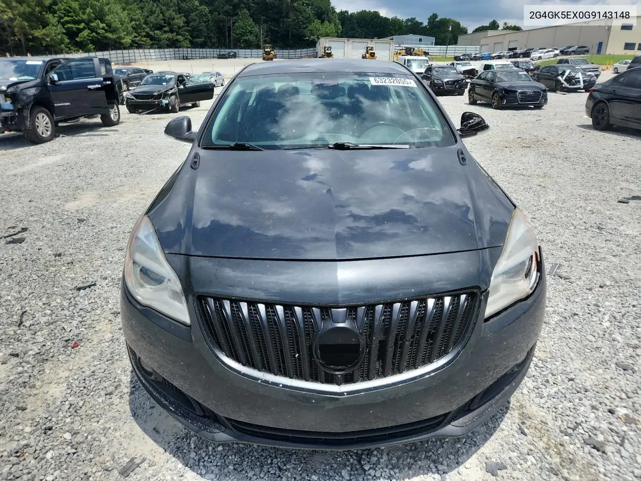 2016 Buick Regal VIN: 2G4GK5EX0G9143148 Lot: 63232055