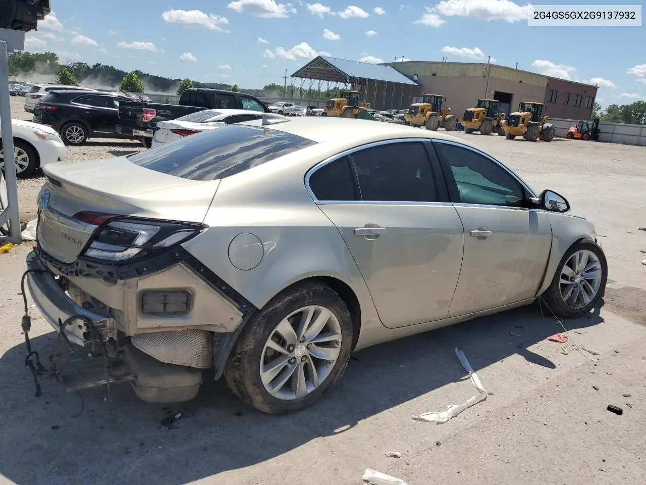 2016 Buick Regal Premium VIN: 2G4GS5GX2G9137932 Lot: 63872895