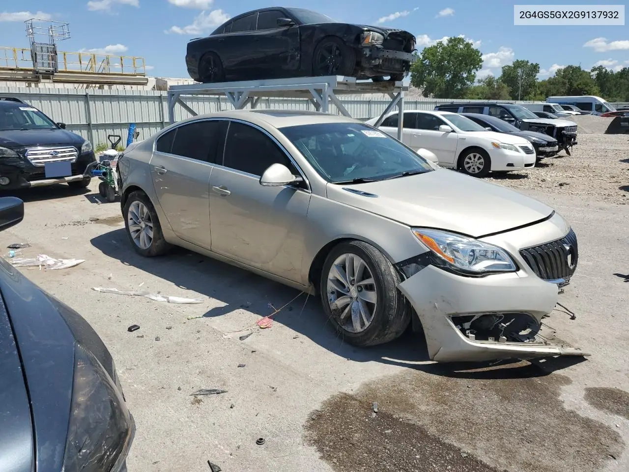 2016 Buick Regal Premium VIN: 2G4GS5GX2G9137932 Lot: 63872895