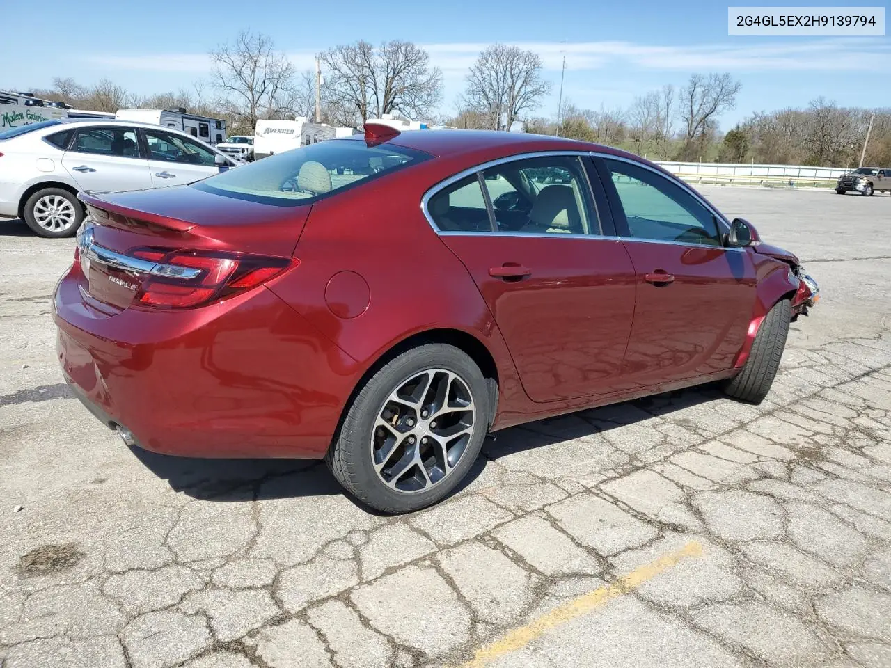 2017 Buick Regal Sport Touring VIN: 2G4GL5EX2H9139794 Lot: 49215275