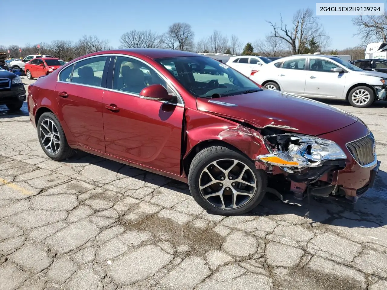 2017 Buick Regal Sport Touring VIN: 2G4GL5EX2H9139794 Lot: 49215275