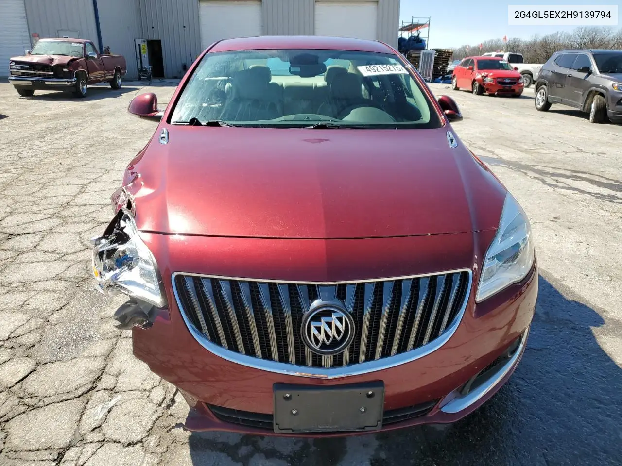 2017 Buick Regal Sport Touring VIN: 2G4GL5EX2H9139794 Lot: 49215275