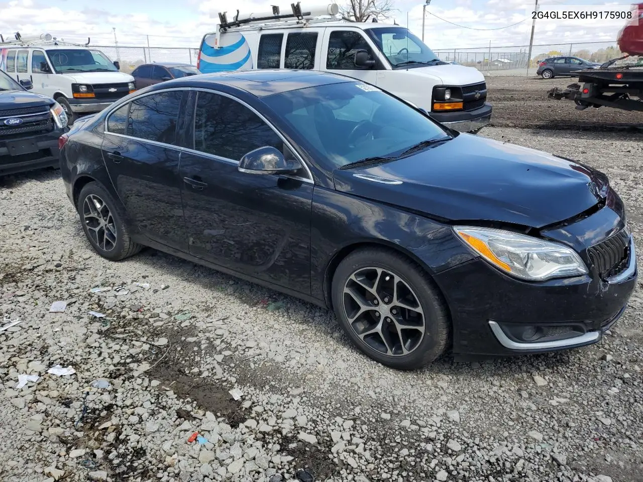 2017 Buick Regal Sport Touring VIN: 2G4GL5EX6H9175908 Lot: 52138635