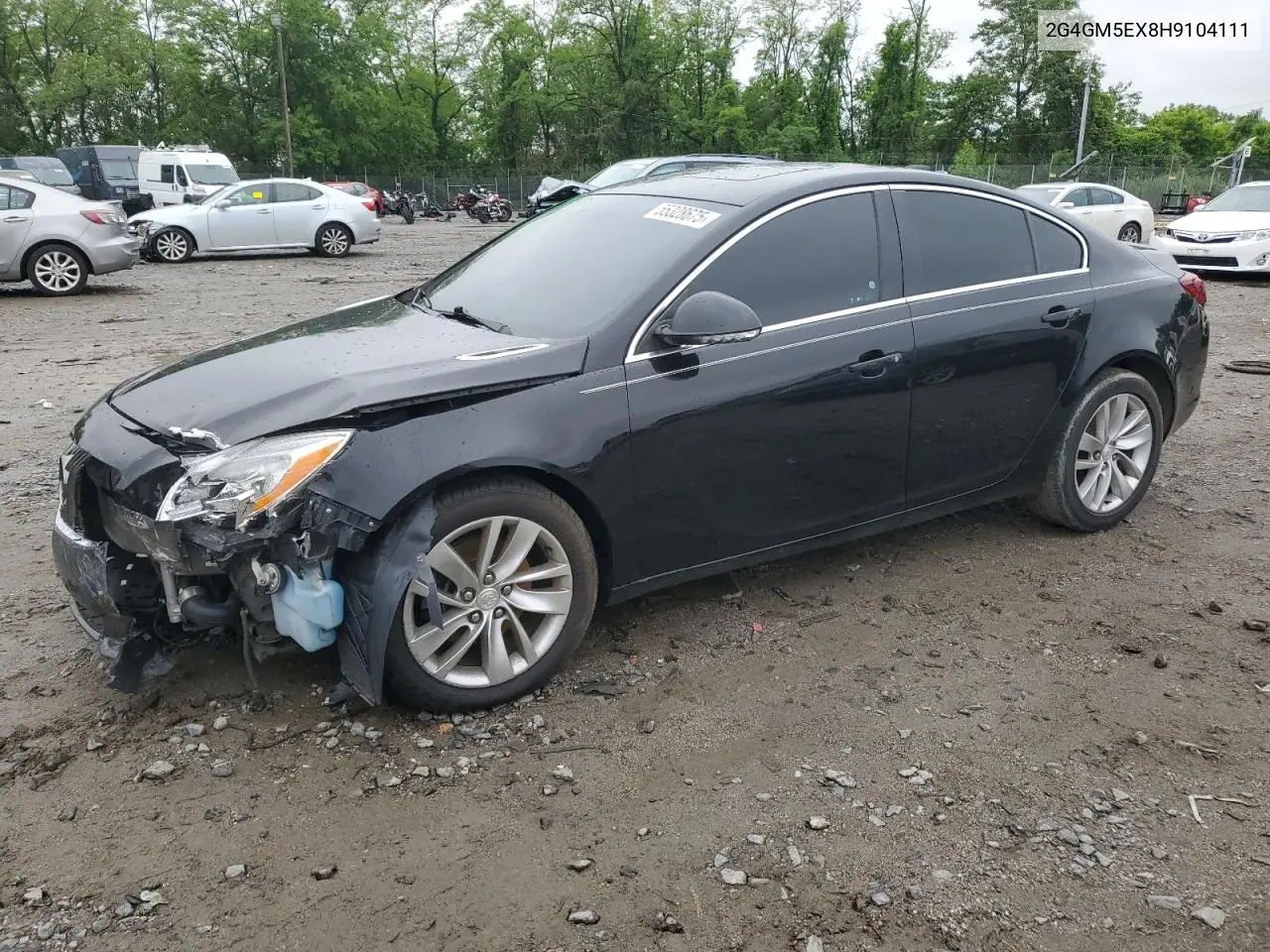 2017 Buick Regal VIN: 2G4GM5EX8H9104111 Lot: 55328675