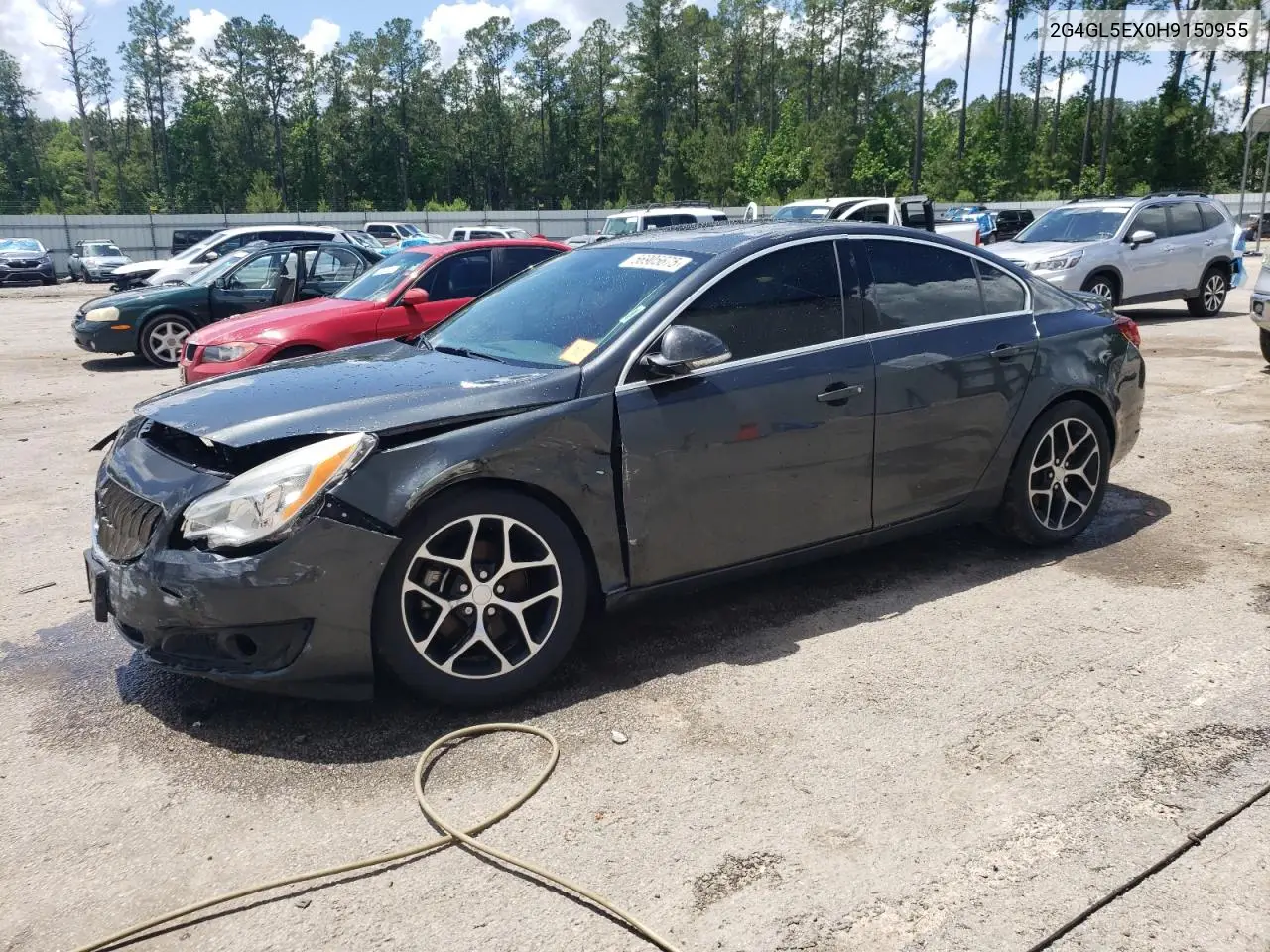 2017 Buick Regal Sport Touring VIN: 2G4GL5EX0H9150955 Lot: 56905675