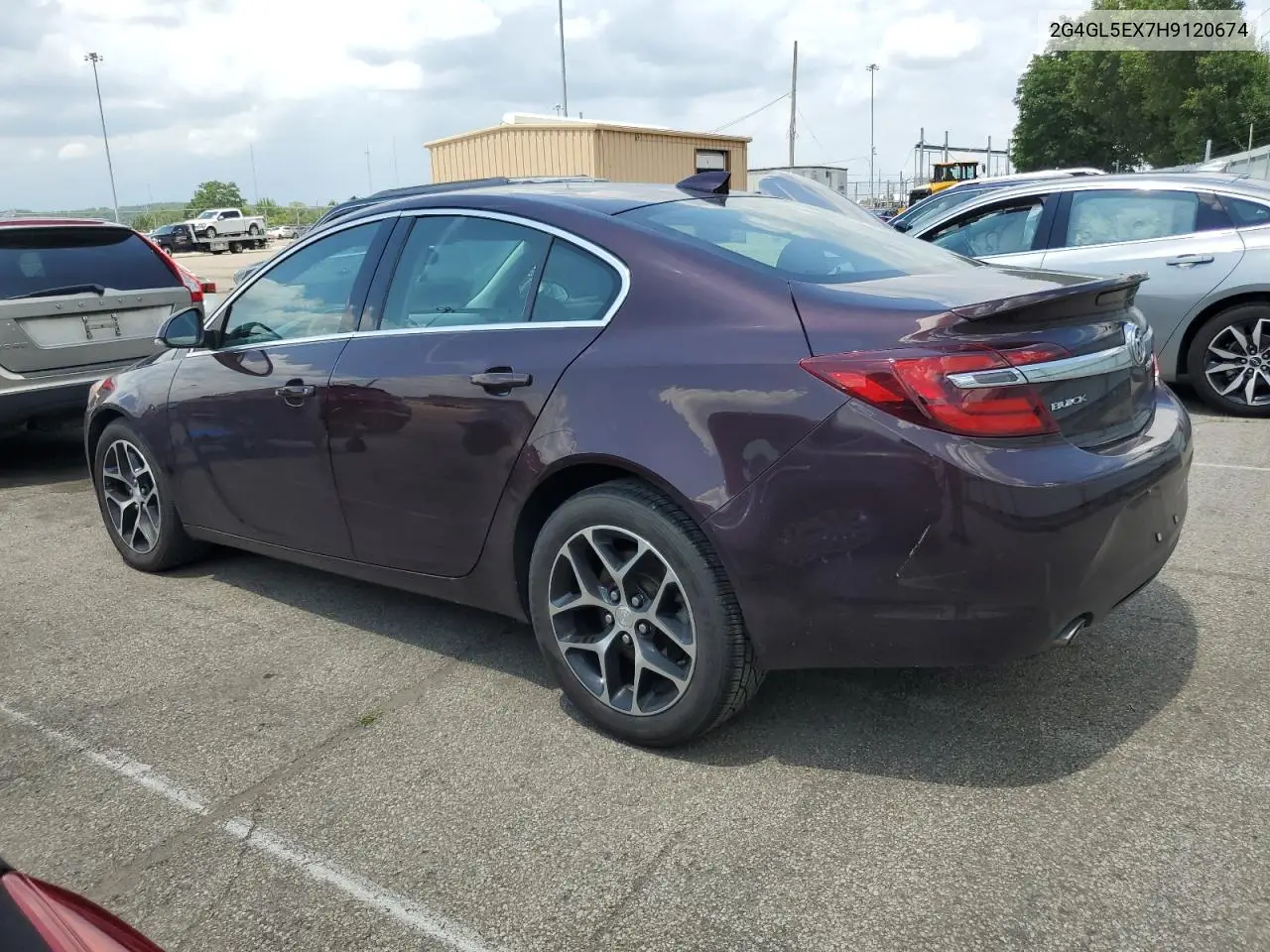 2017 Buick Regal Sport Touring VIN: 2G4GL5EX7H9120674 Lot: 61931425
