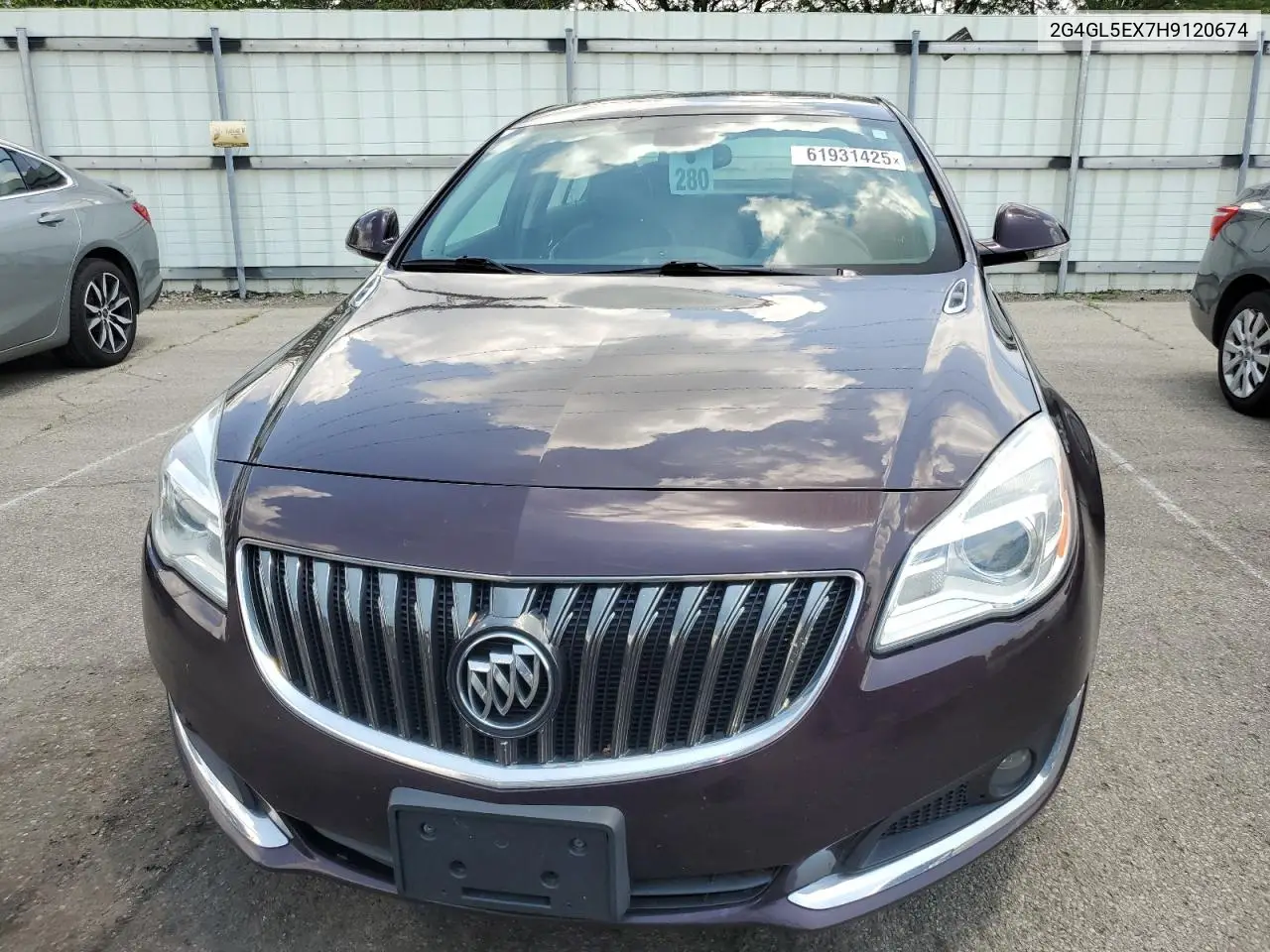 2017 Buick Regal Sport Touring VIN: 2G4GL5EX7H9120674 Lot: 61931425