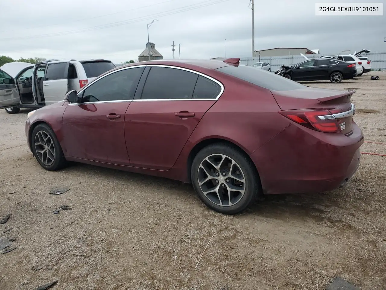 2017 Buick Regal Sport Touring VIN: 2G4GL5EX8H9101051 Lot: 64299795