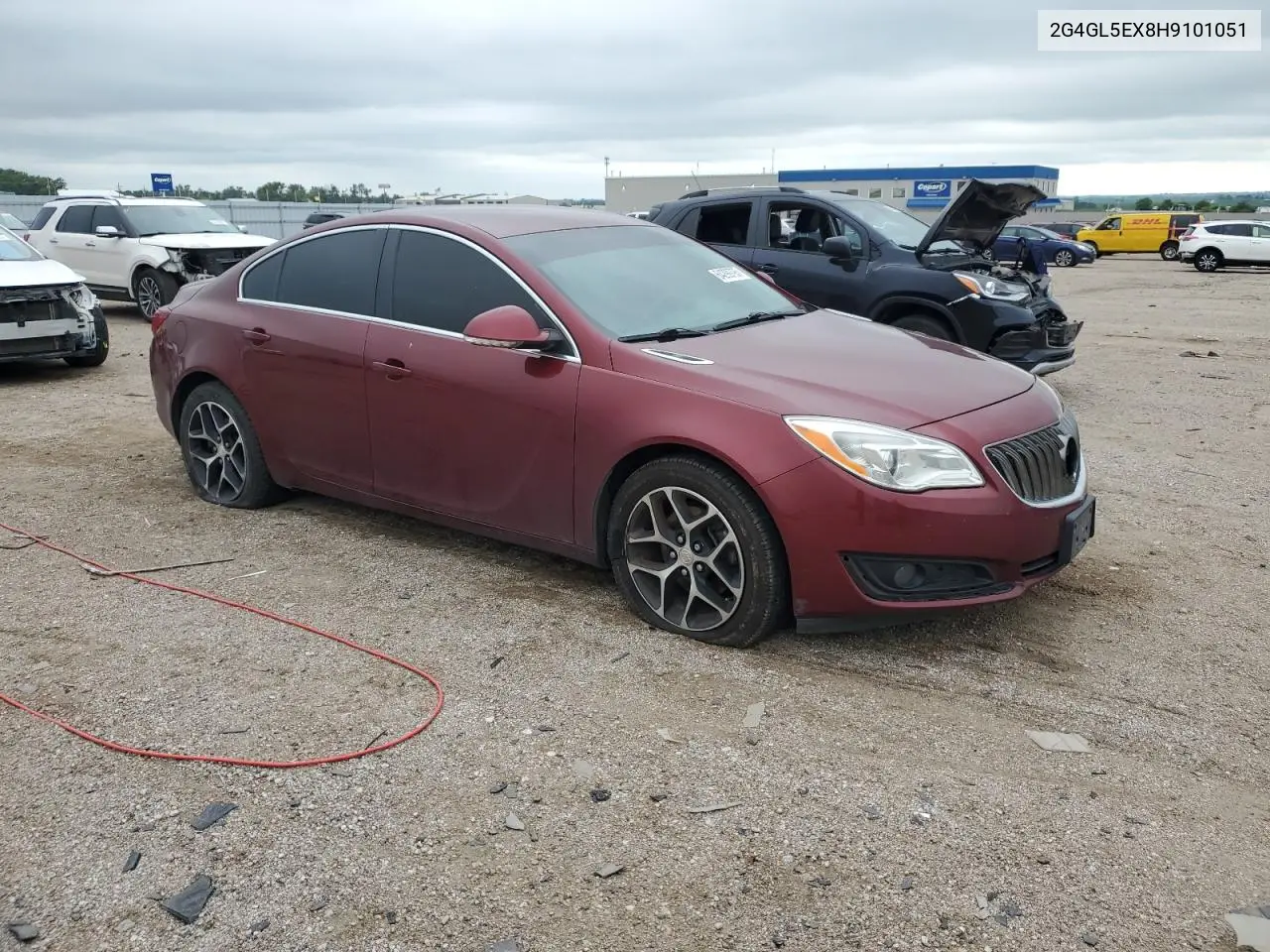2017 Buick Regal Sport Touring VIN: 2G4GL5EX8H9101051 Lot: 64299795