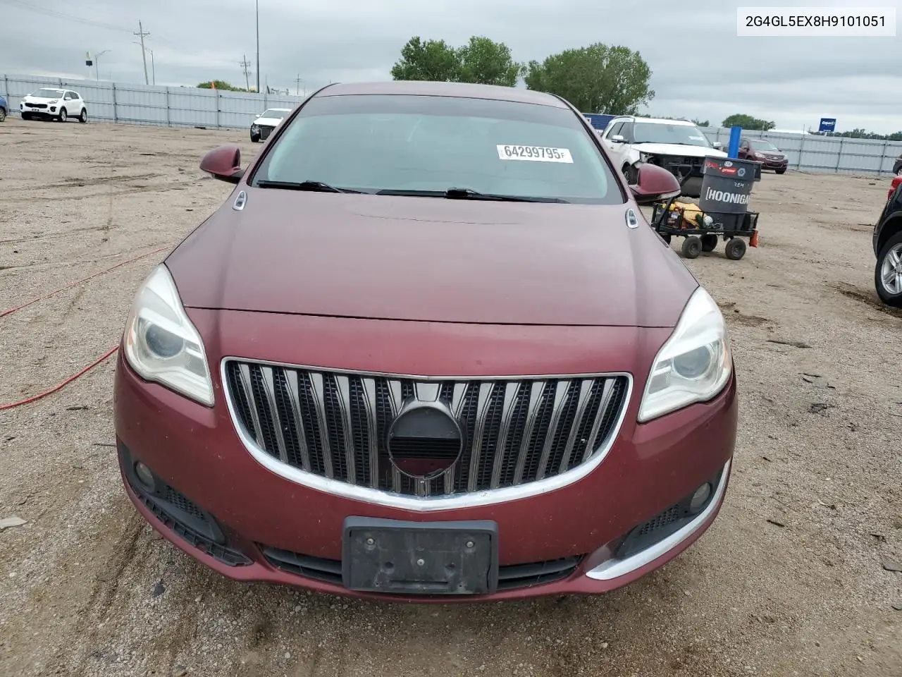 2017 Buick Regal Sport Touring VIN: 2G4GL5EX8H9101051 Lot: 64299795