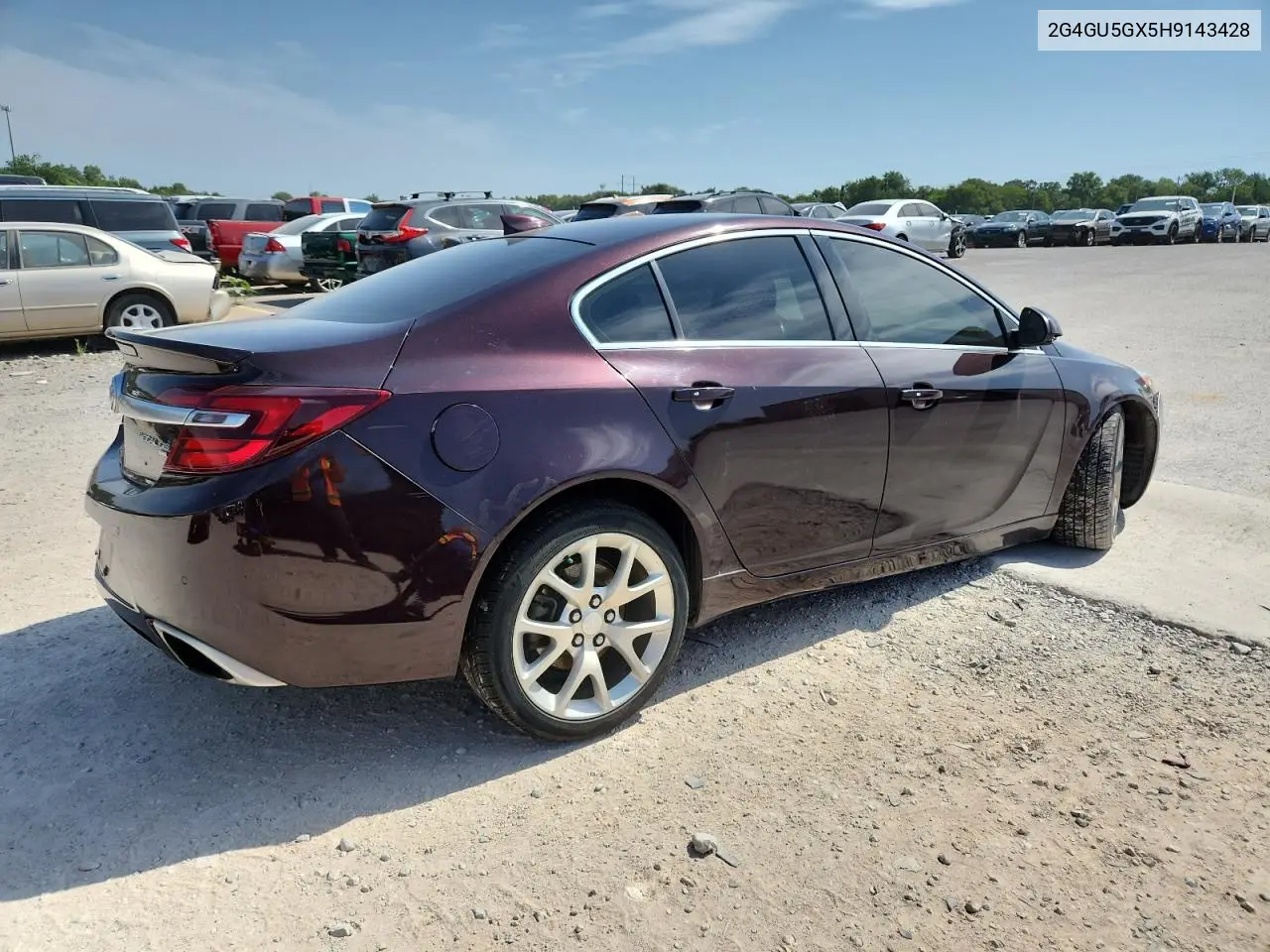 2017 Buick Regal Gs VIN: 2G4GU5GX5H9143428 Lot: 64487585