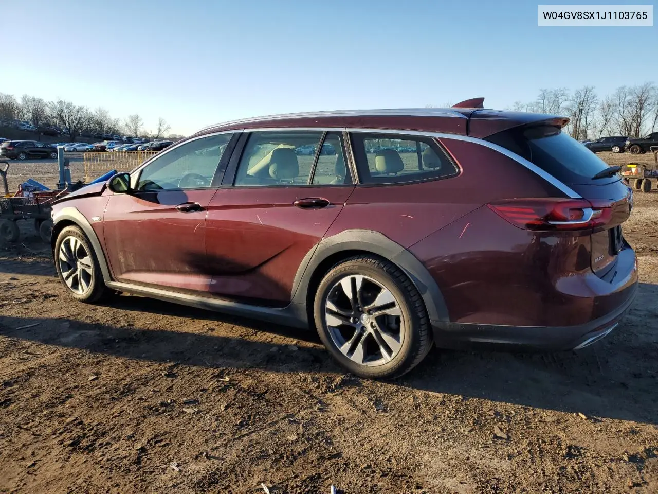 2018 Buick Regal Tourx Essence VIN: W04GV8SX1J1103765 Lot: 49679465