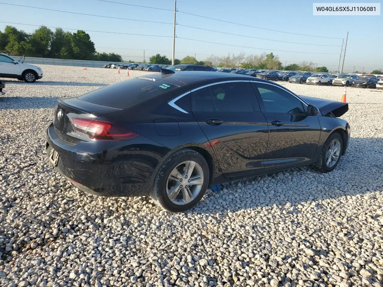 2018 Buick Regal Preferred VIN: W04GL6SX5J1106081 Lot: 51821315