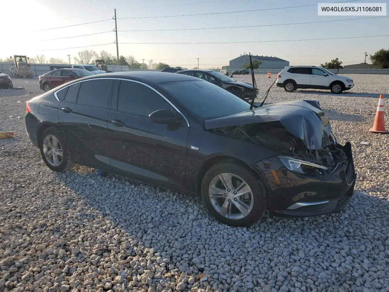 2018 Buick Regal Preferred VIN: W04GL6SX5J1106081 Lot: 51821315