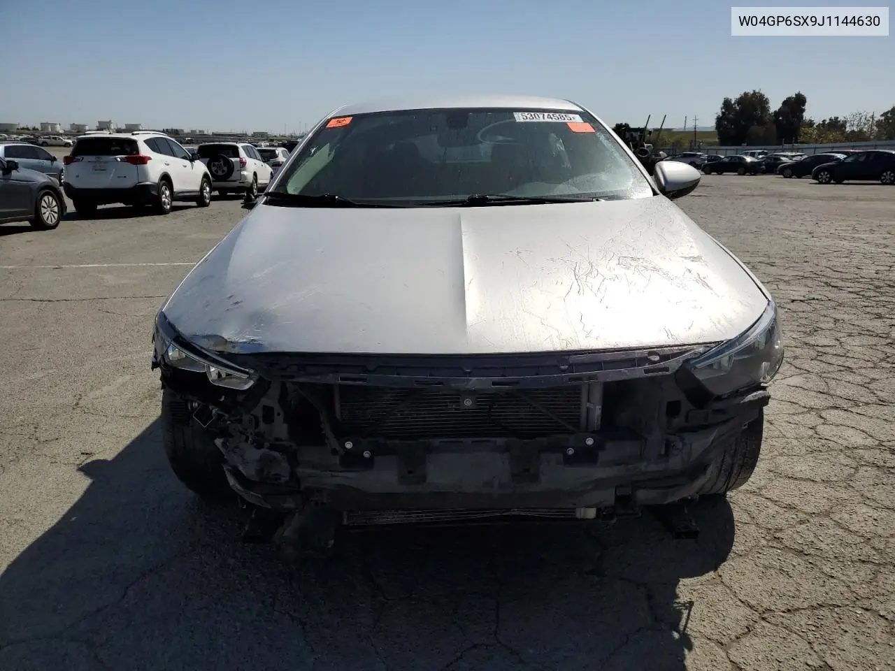 2018 Buick Regal Essence VIN: W04GP6SX9J1144630 Lot: 53074585