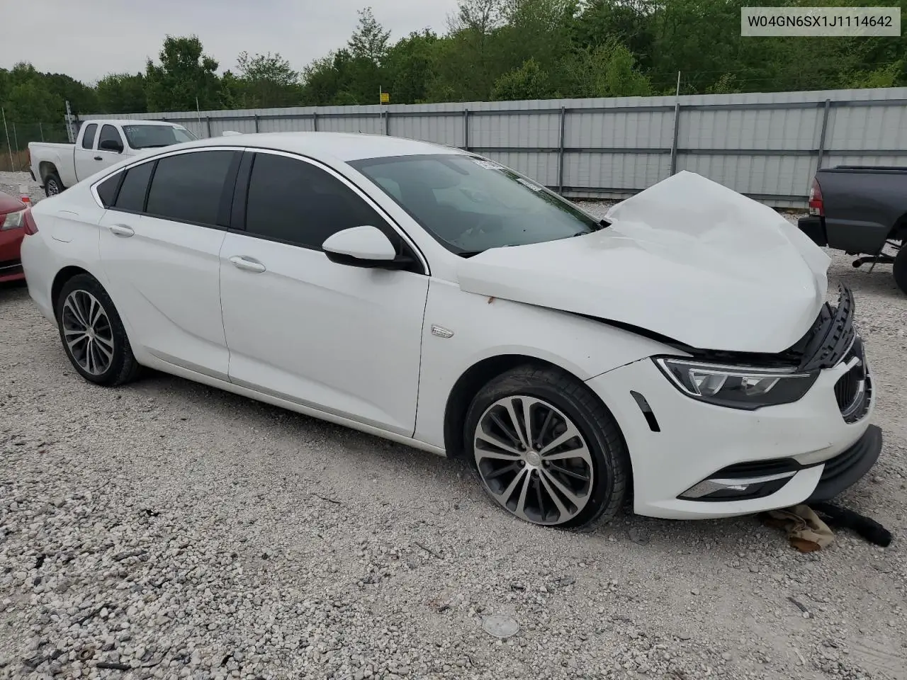 2018 Buick Regal Preferred Ii VIN: W04GN6SX1J1114642 Lot: 54316405