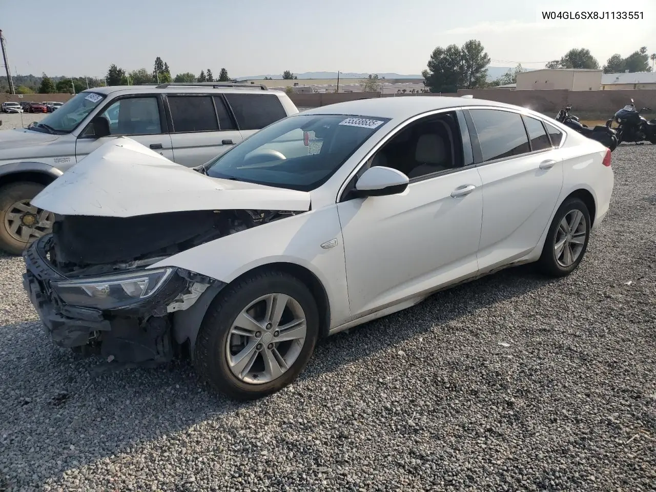 2018 Buick Regal Preferred VIN: W04GL6SX8J1133551 Lot: 55338635