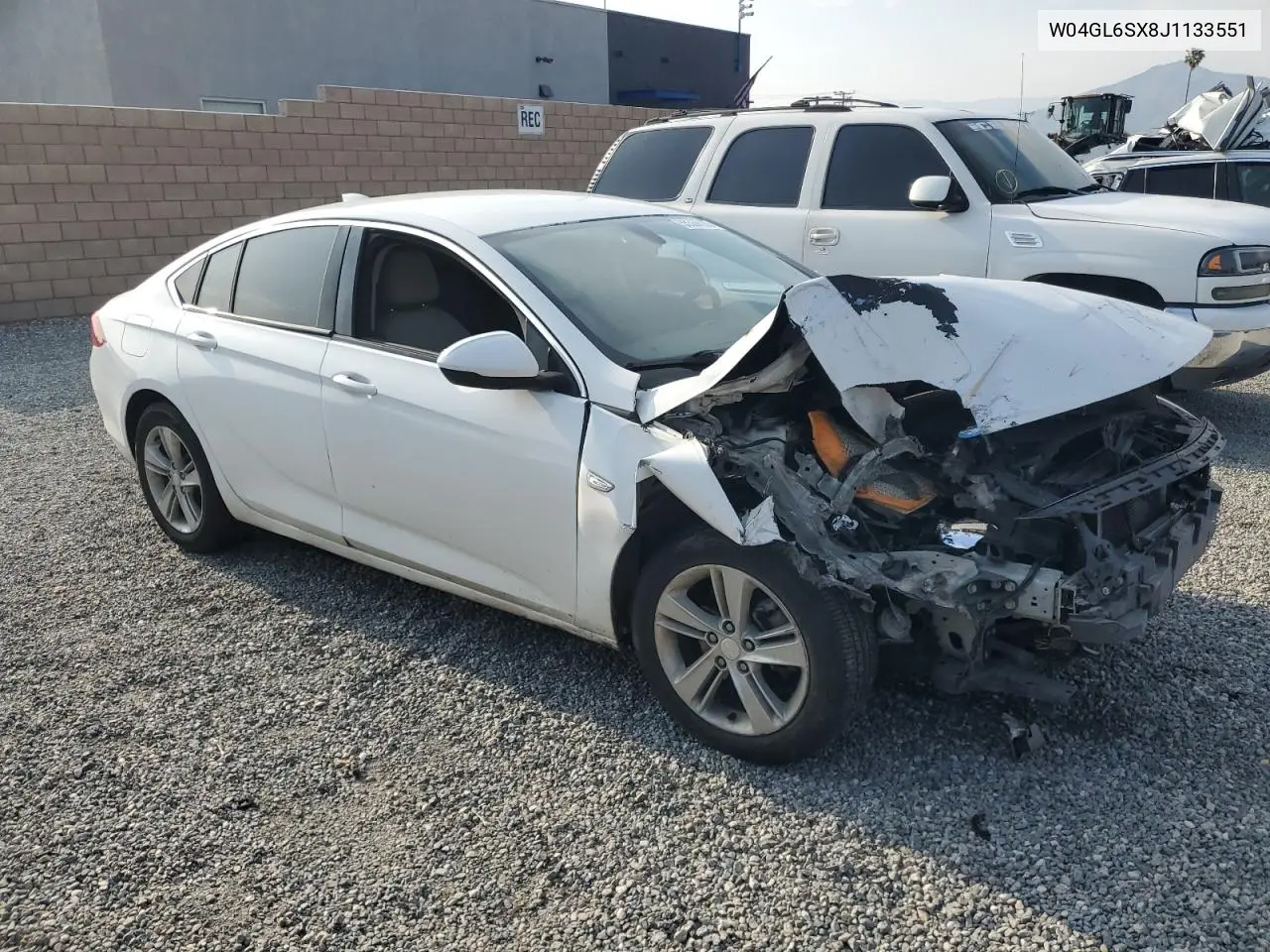 2018 Buick Regal Preferred VIN: W04GL6SX8J1133551 Lot: 55338635