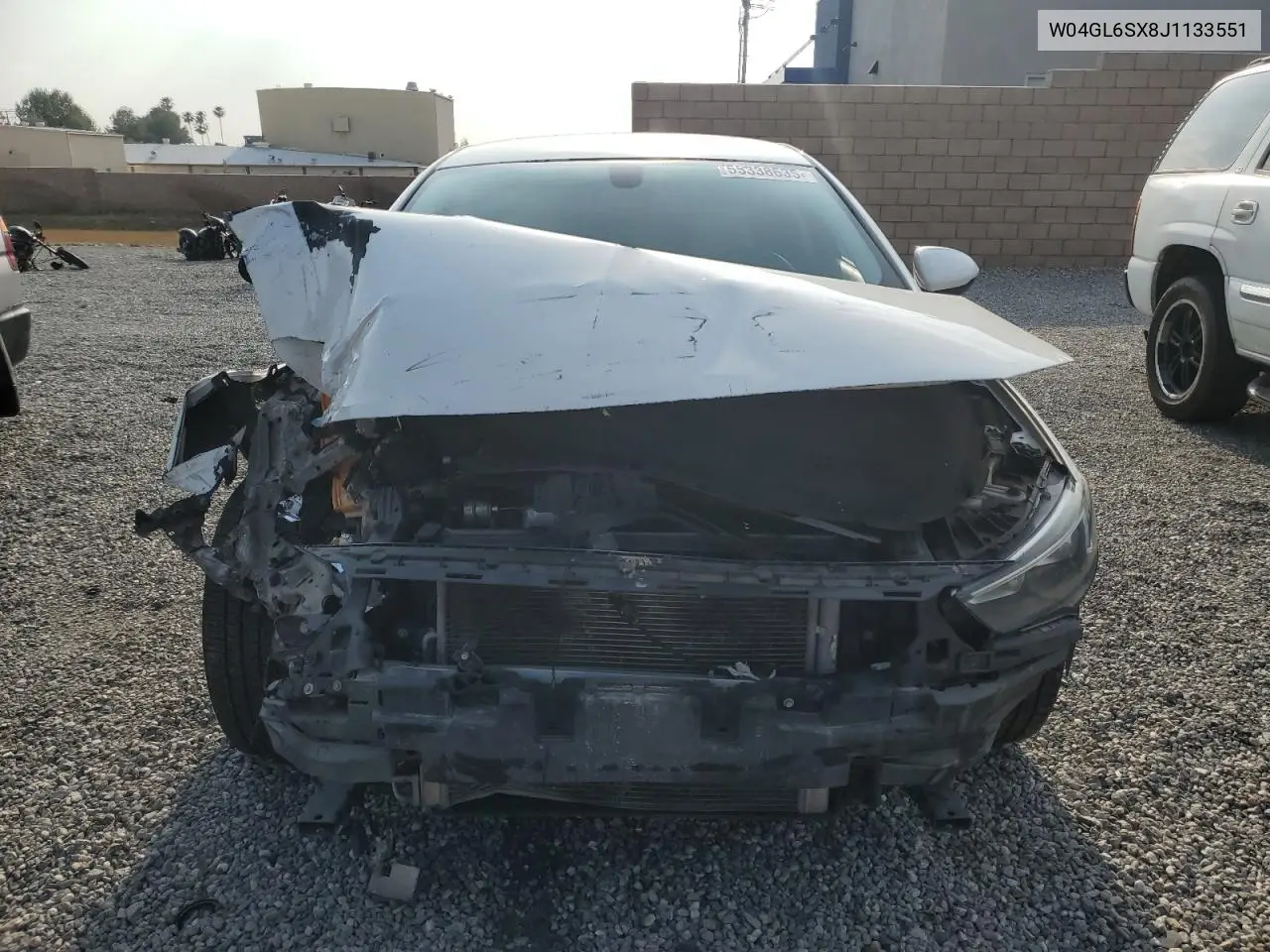 2018 Buick Regal Preferred VIN: W04GL6SX8J1133551 Lot: 55338635