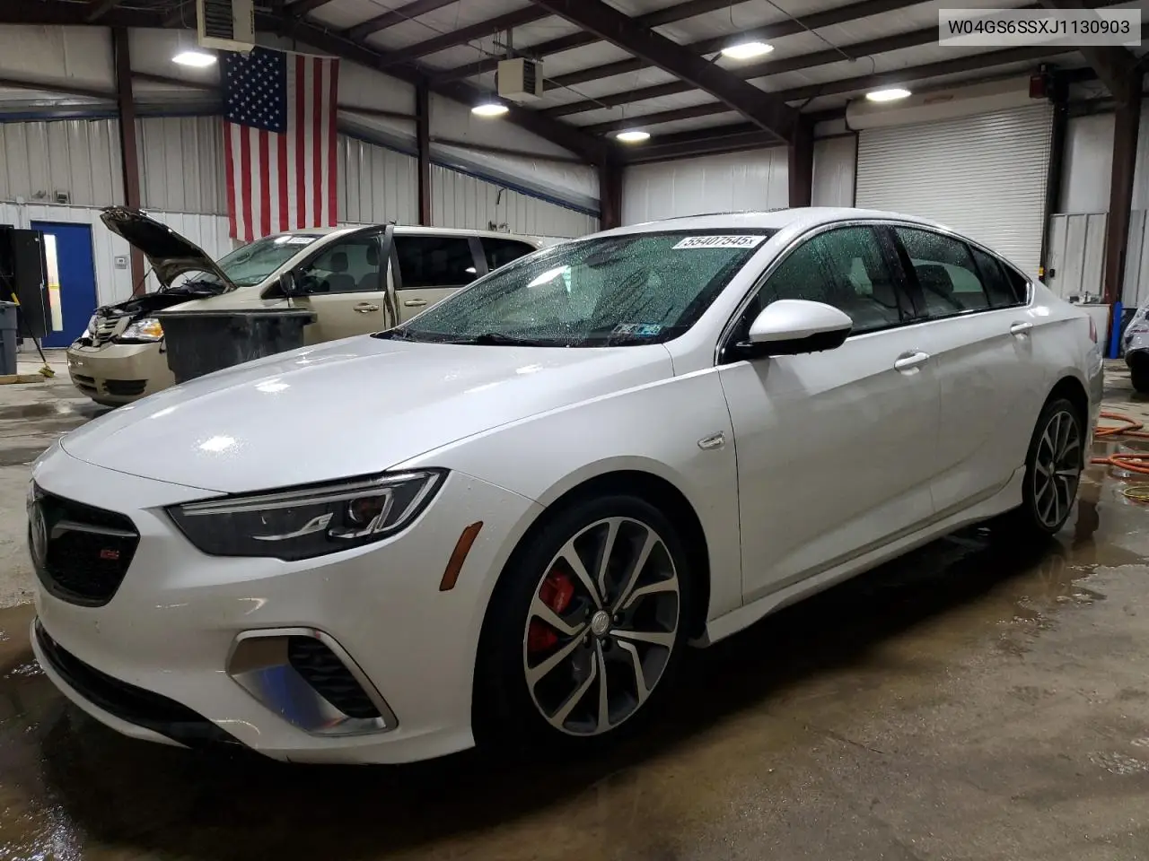 2018 Buick Regal Gs VIN: W04GS6SSXJ1130903 Lot: 55407545