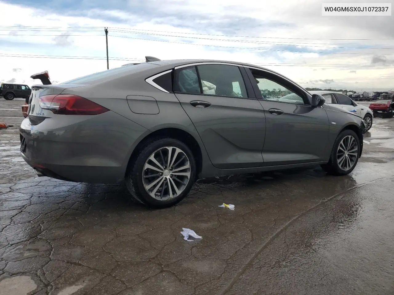 2018 Buick Regal Preferred Ii VIN: W04GM6SX0J1072337 Lot: 55836575