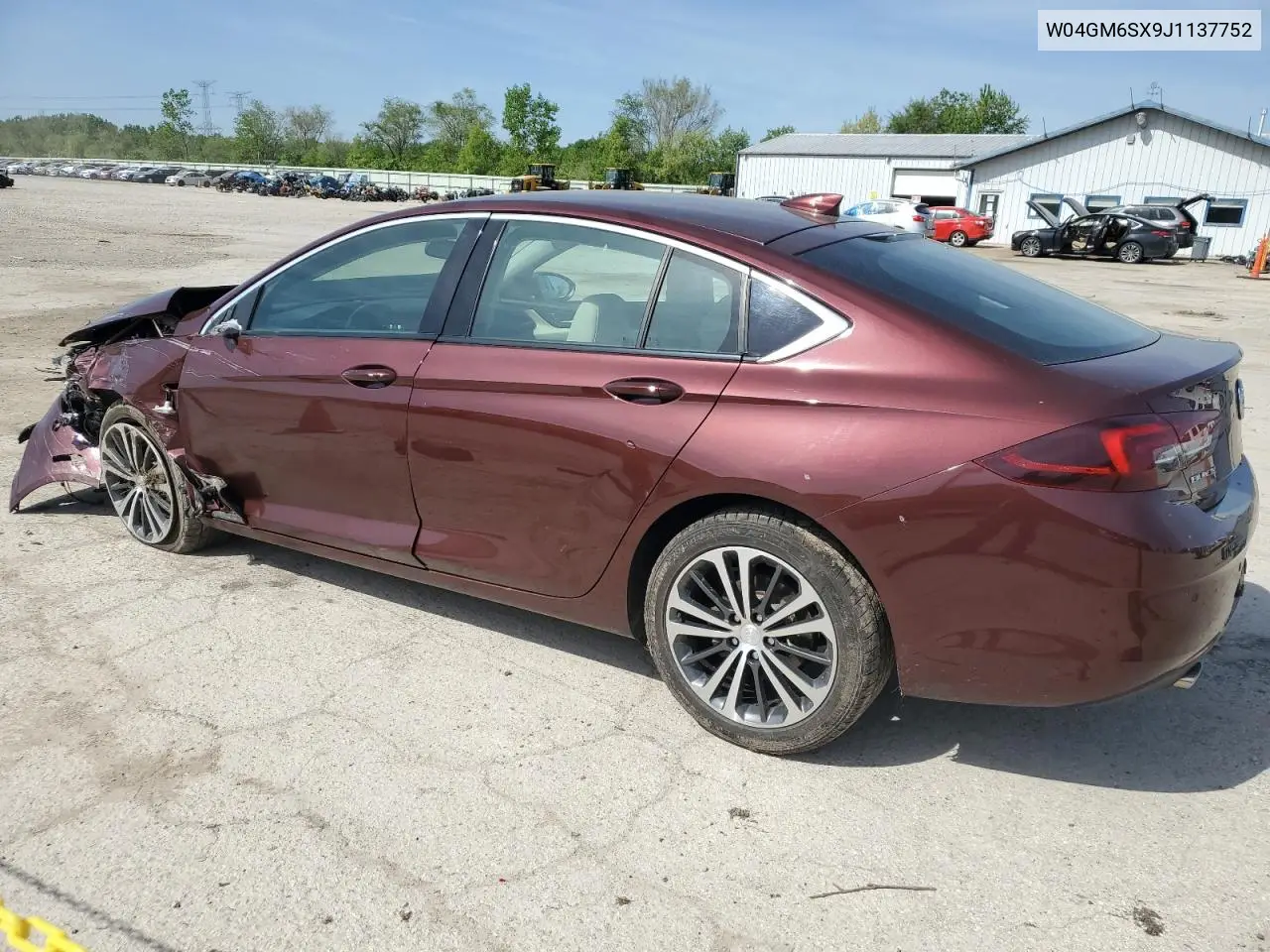 2018 Buick Regal Preferred Ii VIN: W04GM6SX9J1137752 Lot: 56246185