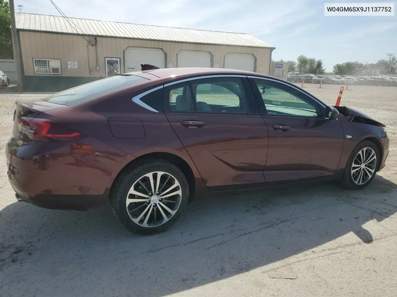 2018 Buick Regal Preferred Ii VIN: W04GM6SX9J1137752 Lot: 56246185