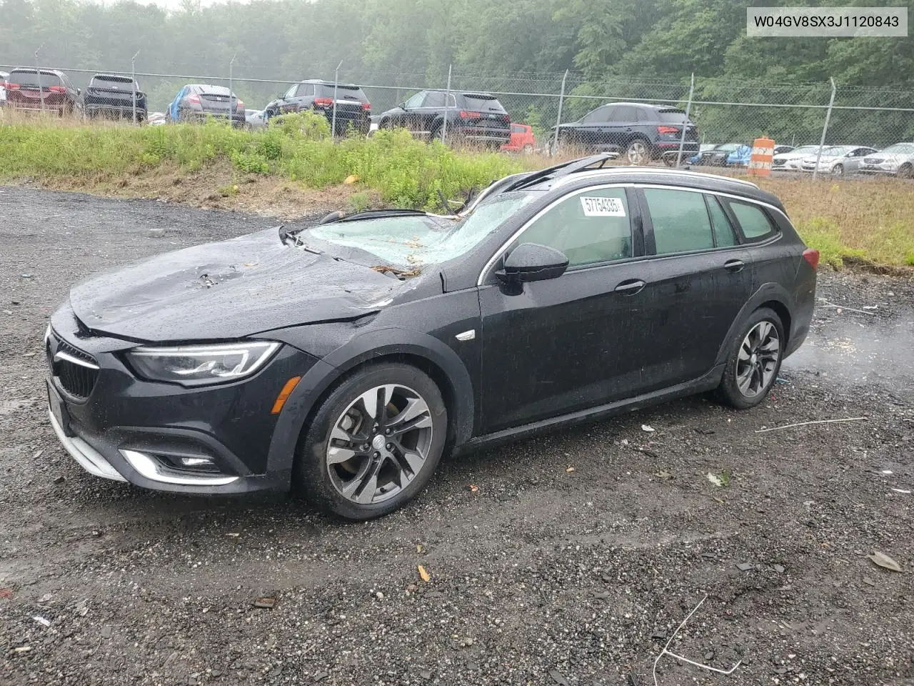 2018 Buick Regal Tourx Essence VIN: W04GV8SX3J1120843 Lot: 57754335