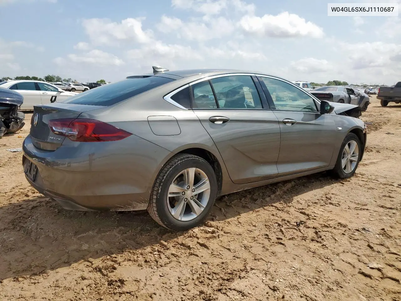 2018 Buick Regal Preferred VIN: W04GL6SX6J1110687 Lot: 60974585