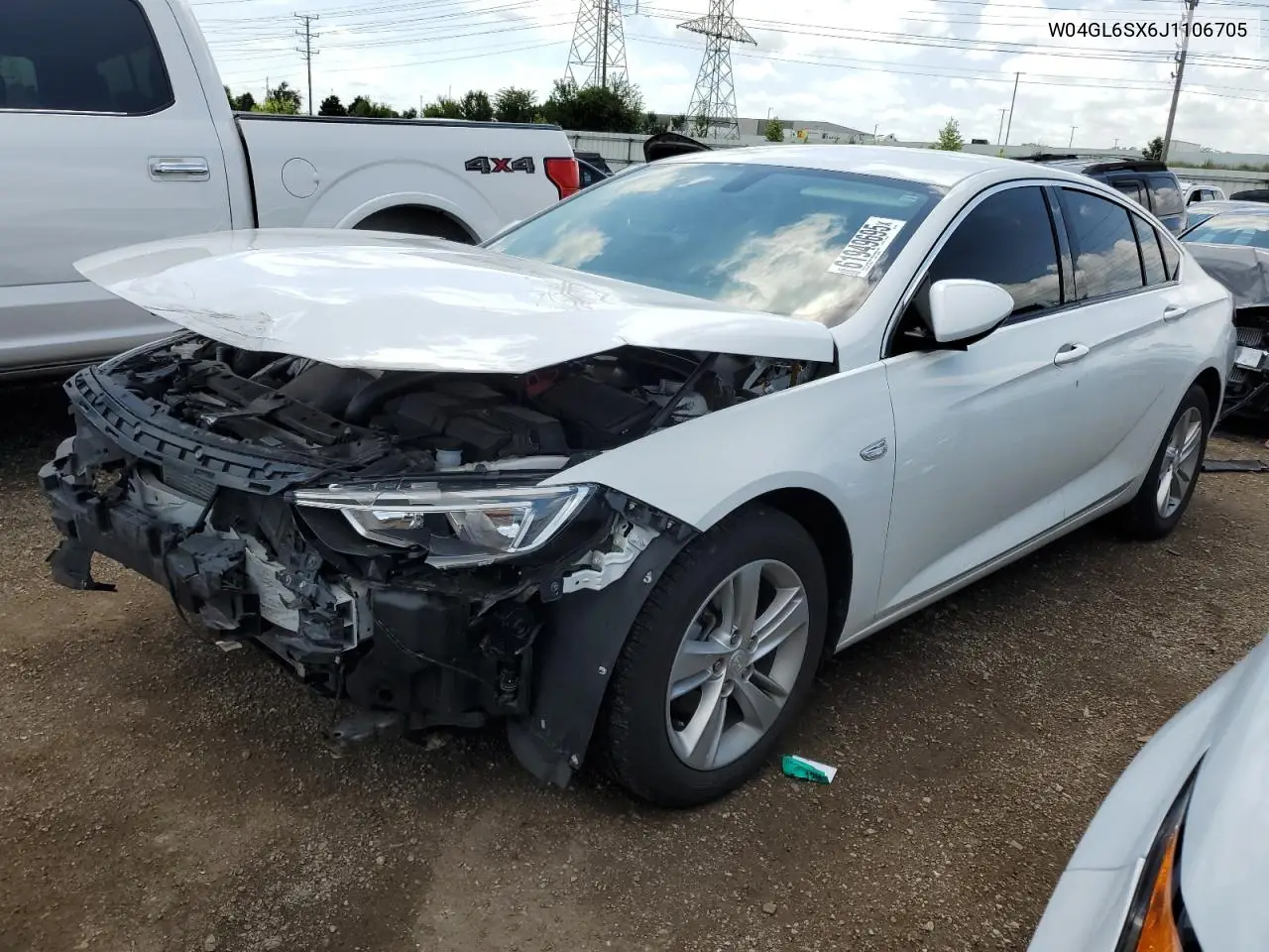 2018 Buick Regal Preferred VIN: W04GL6SX6J1106705 Lot: 61949695