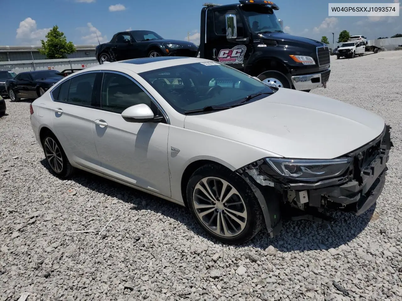 2018 Buick Regal Essence VIN: W04GP6SXXJ1093574 Lot: 62387425