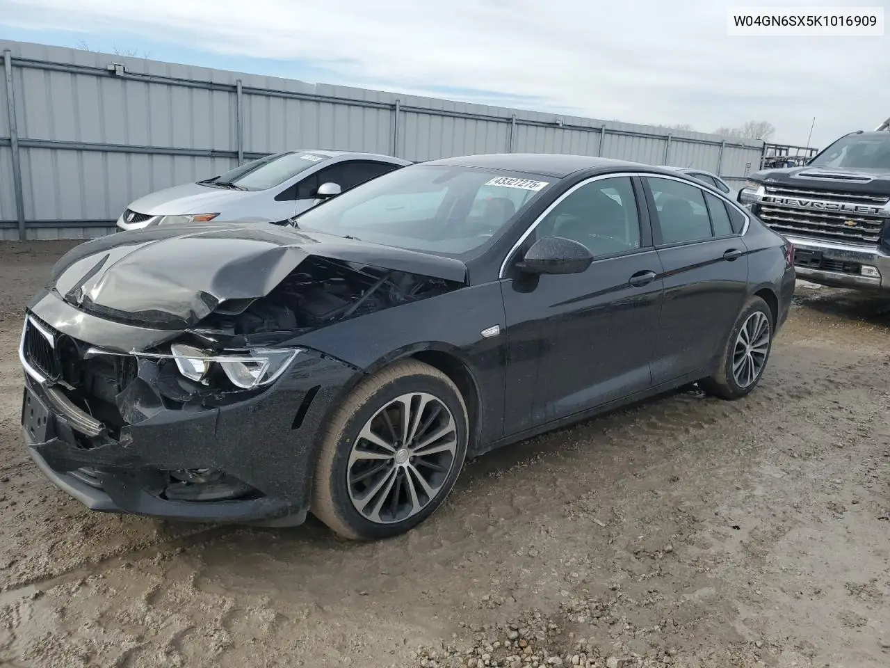 2019 Buick Regal Preferred Ii VIN: W04GN6SX5K1016909 Lot: 43327275