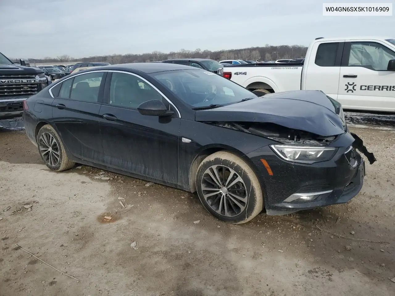 2019 Buick Regal Preferred Ii VIN: W04GN6SX5K1016909 Lot: 43327275