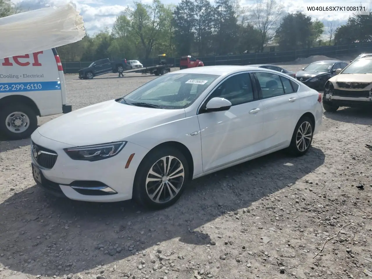 2019 Buick Regal Preferred VIN: W04GL6SX7K1008171 Lot: 53076605