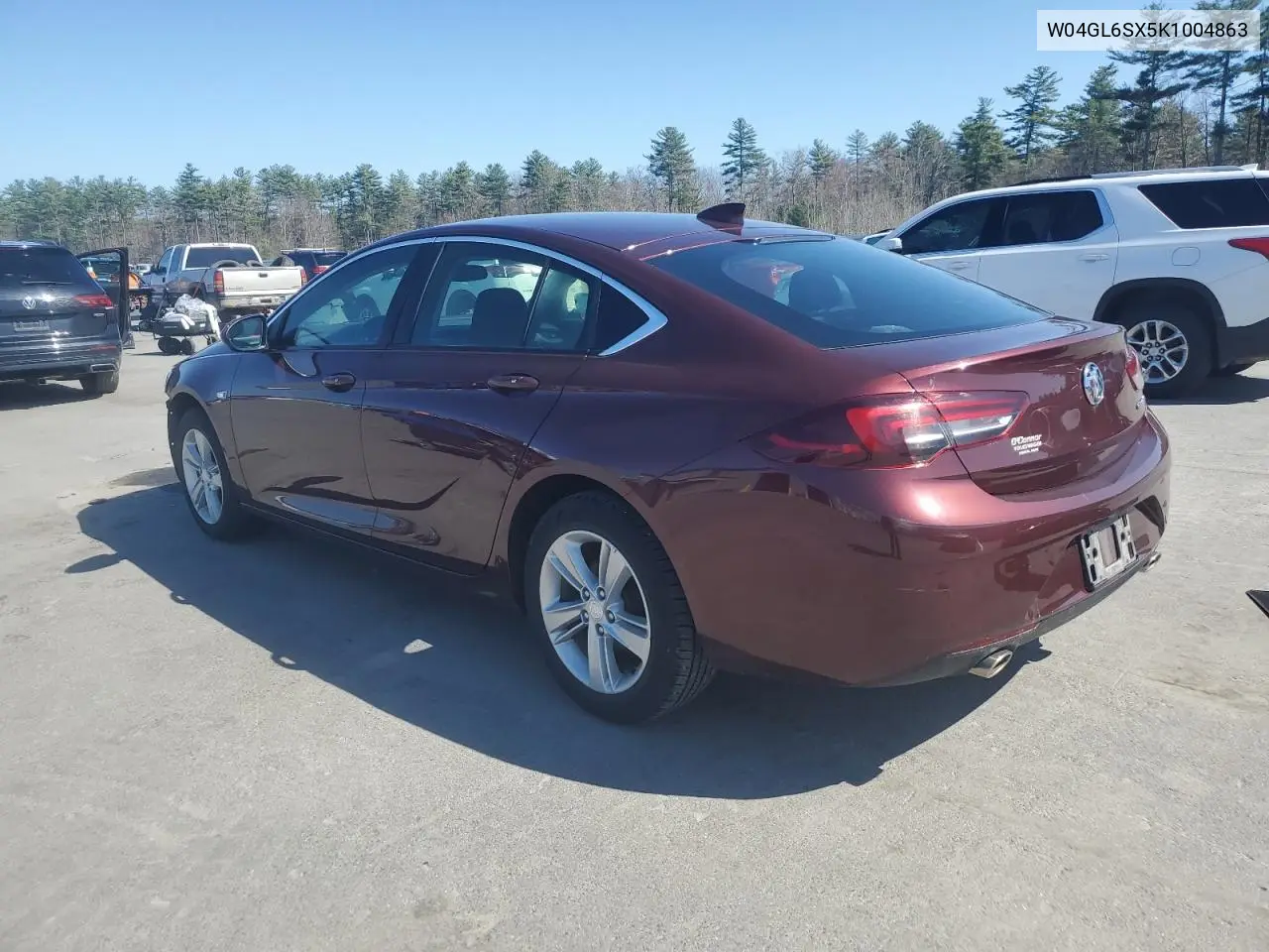 2019 Buick Regal Preferred VIN: W04GL6SX5K1004863 Lot: 53769475