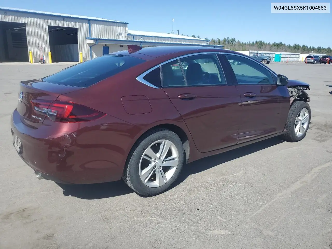 2019 Buick Regal Preferred VIN: W04GL6SX5K1004863 Lot: 53769475