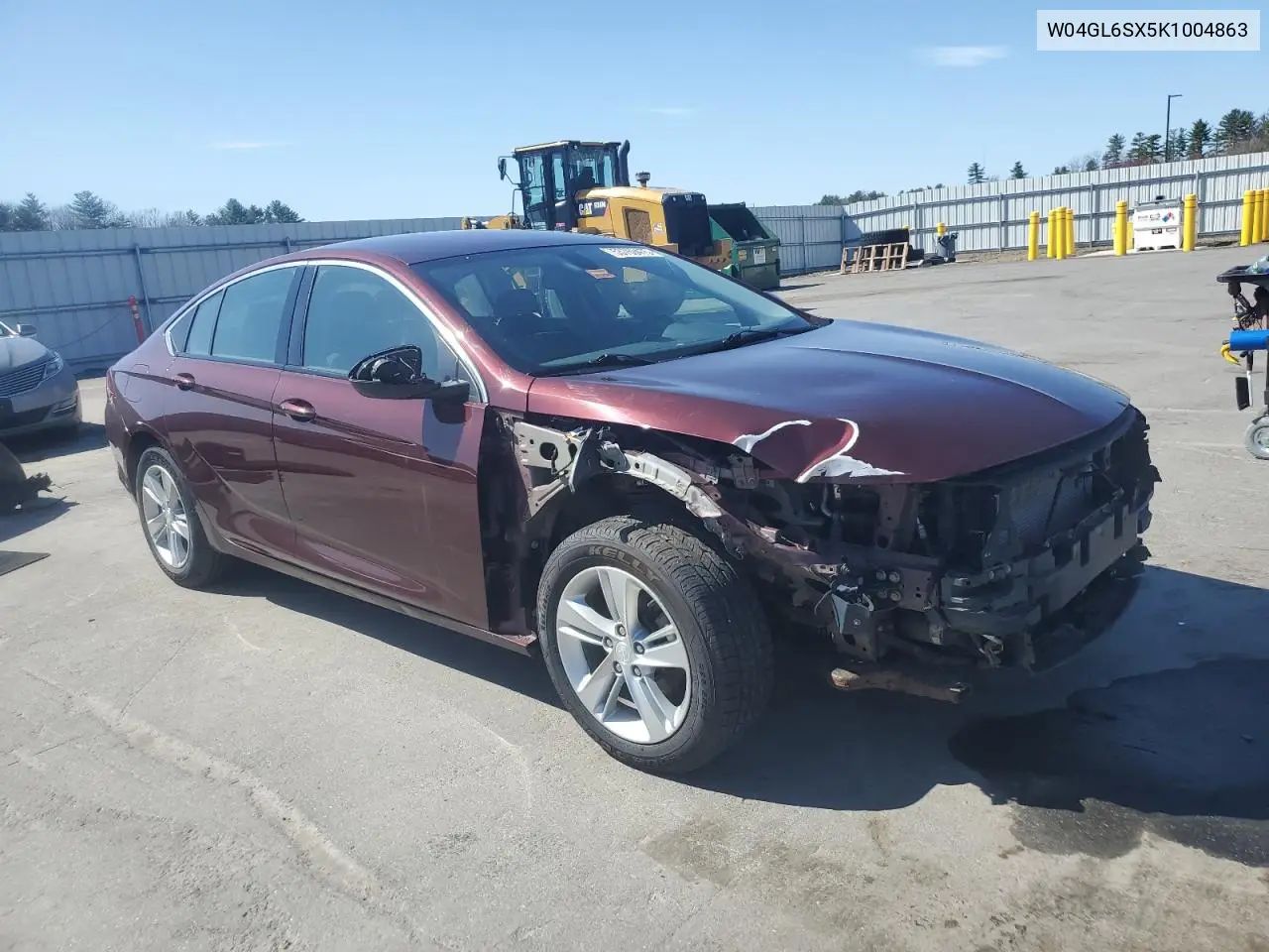 2019 Buick Regal Preferred VIN: W04GL6SX5K1004863 Lot: 53769475