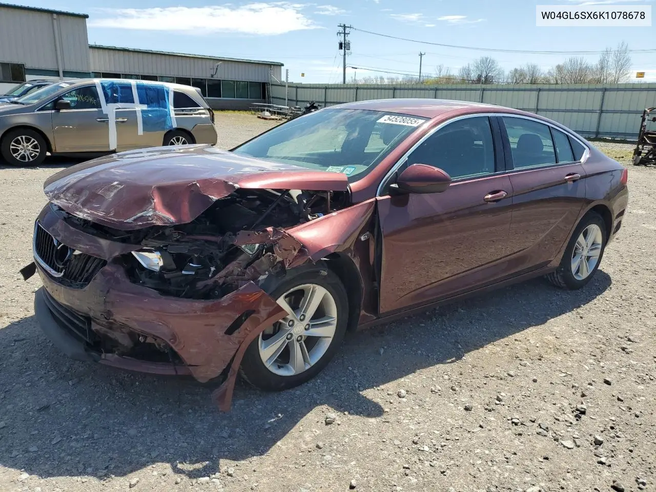 2019 Buick Regal Preferred VIN: W04GL6SX6K1078678 Lot: 54528055