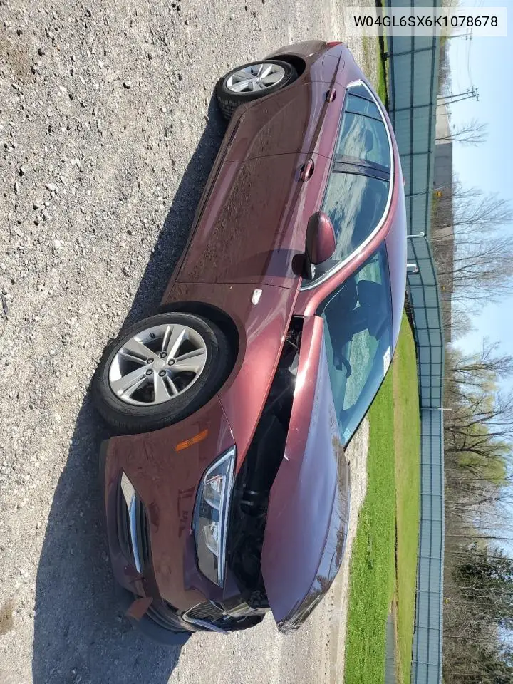 2019 Buick Regal Preferred VIN: W04GL6SX6K1078678 Lot: 54528055