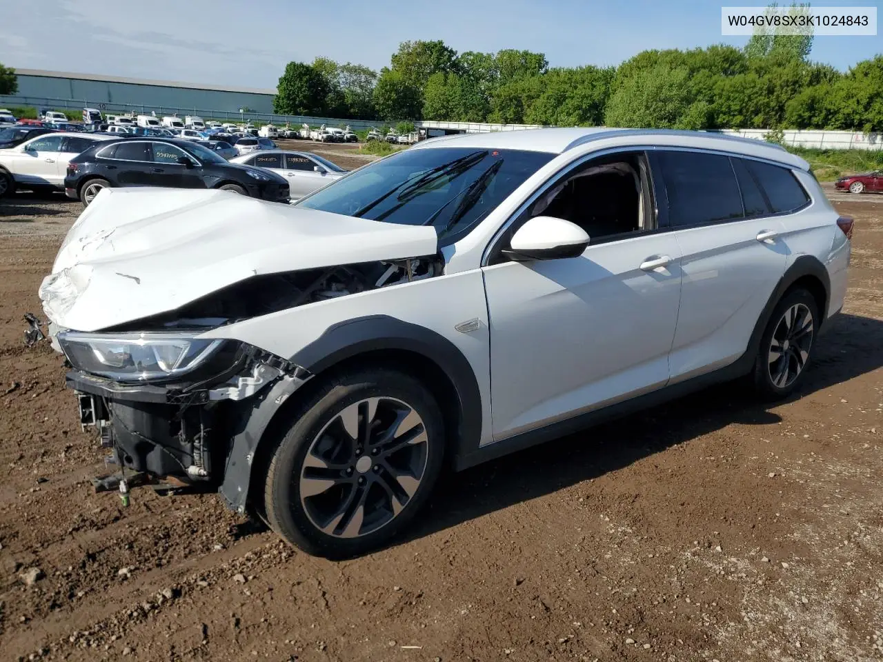 2019 Buick Regal Tourx Essence VIN: W04GV8SX3K1024843 Lot: 58827015