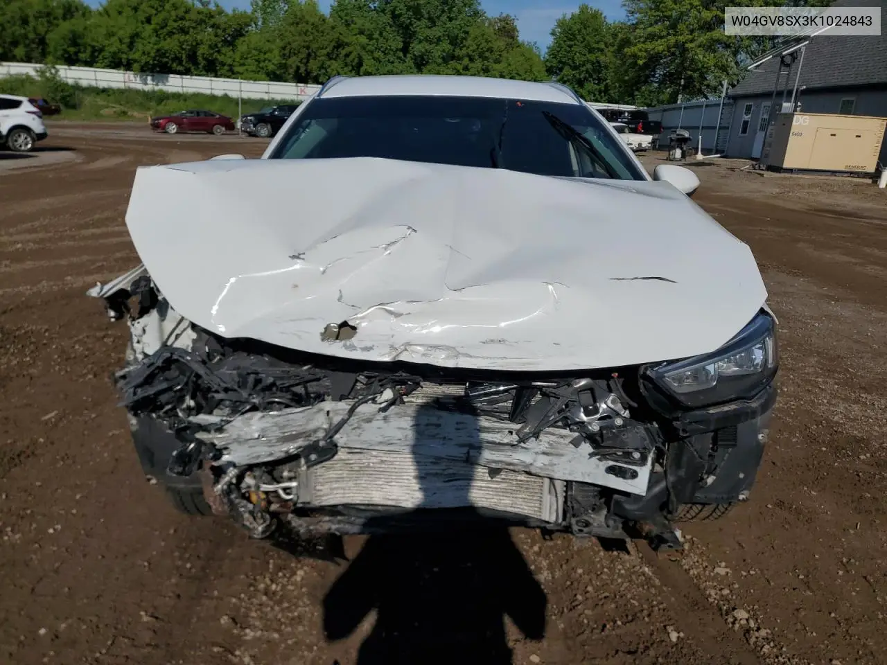 2019 Buick Regal Tourx Essence VIN: W04GV8SX3K1024843 Lot: 58827015