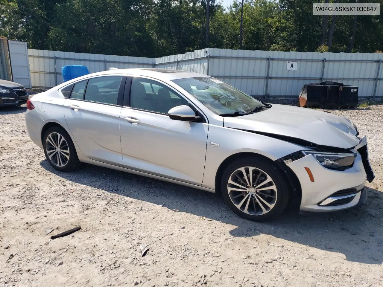 2019 Buick Regal Preferred VIN: W04GL6SX5K1030847 Lot: 61819035