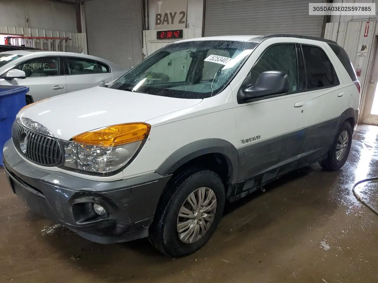 2002 Buick Rendezvous Cx VIN: 3G5DA03E02S597885 Lot: 52534075